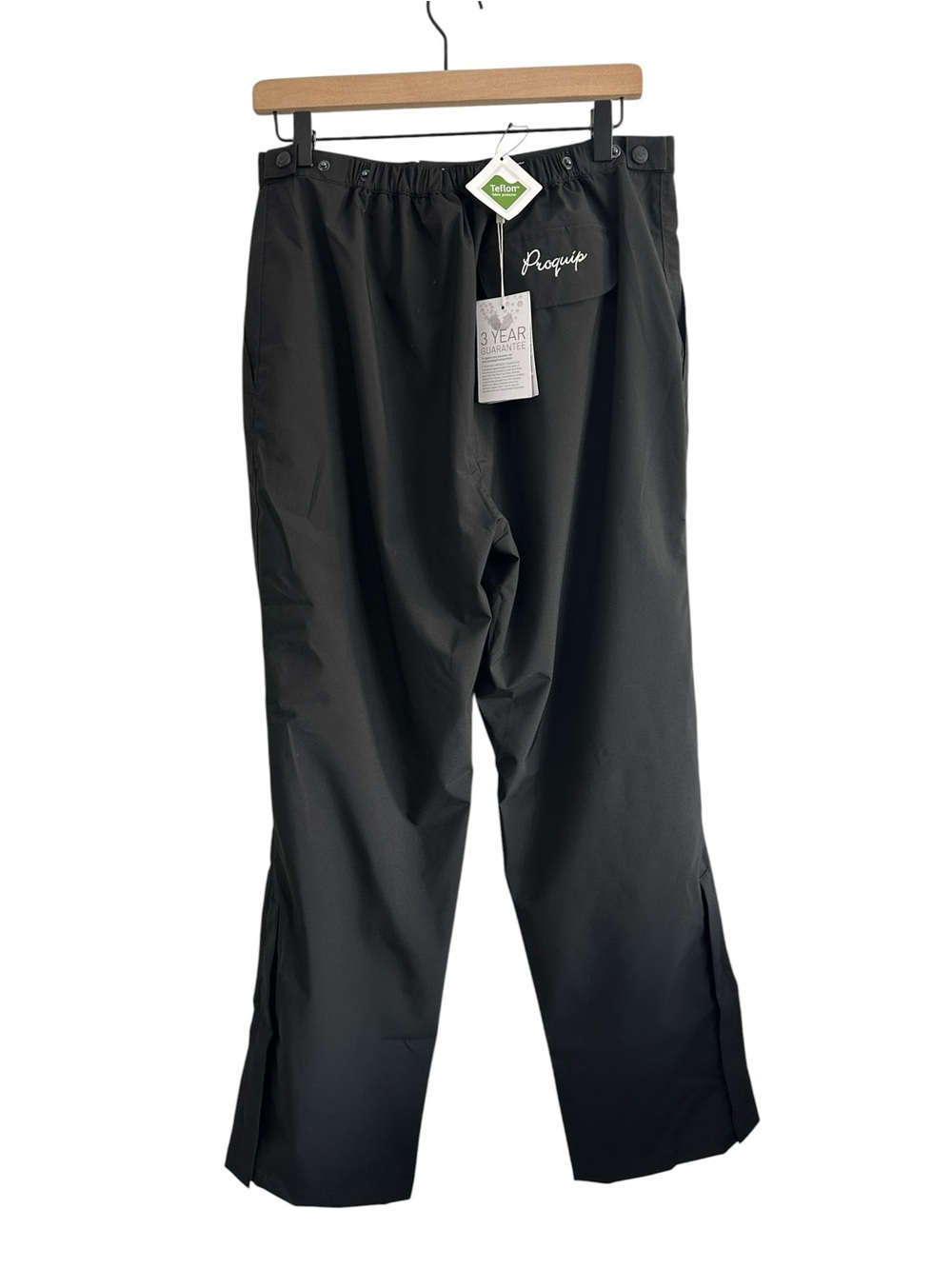 Proquip Women Golf Pants‎ Medium Black Waterproof Tourflex Trouser Outdoor New